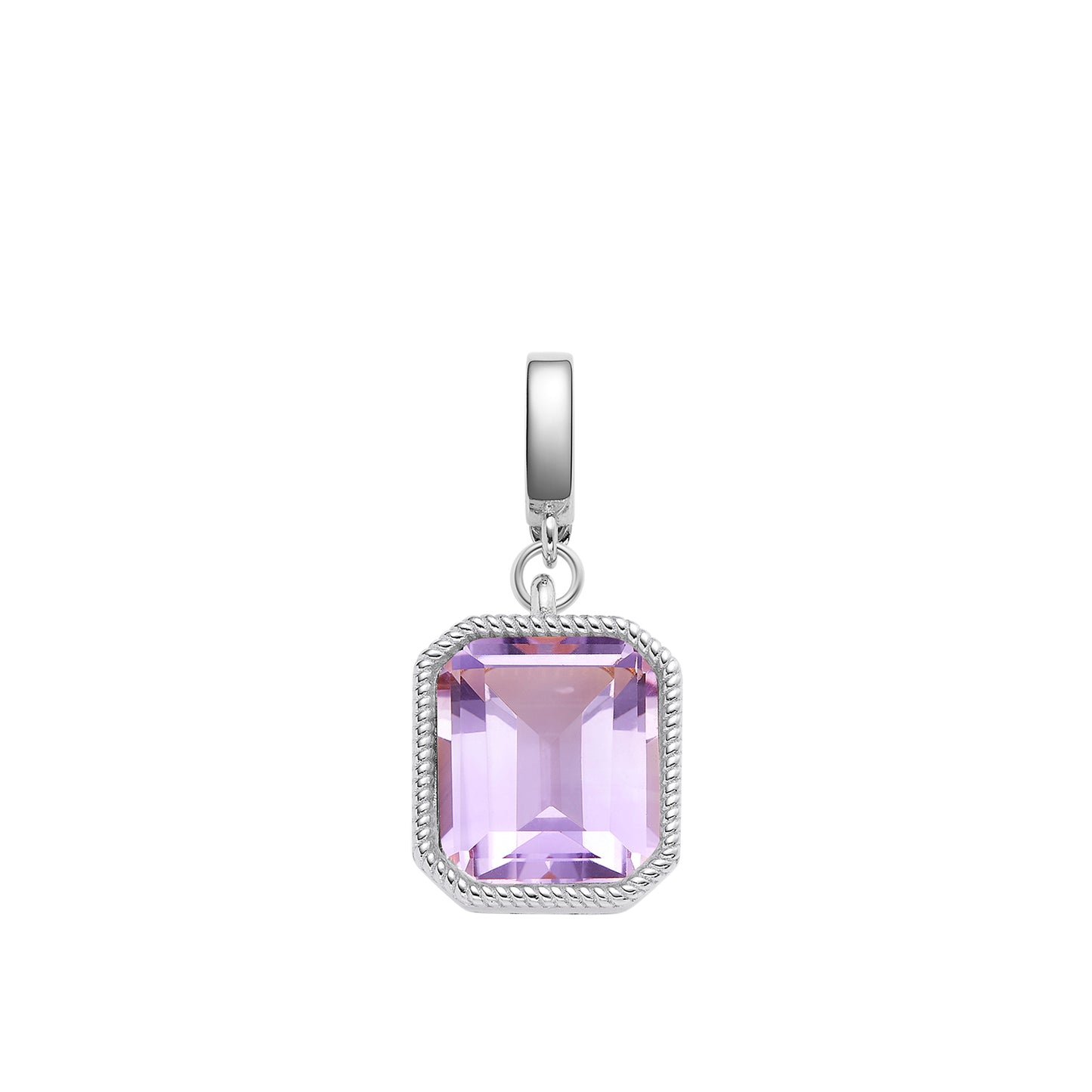 Amethyst Pendant: Gold Jewellery in Sterling Silver made with February birthstone.